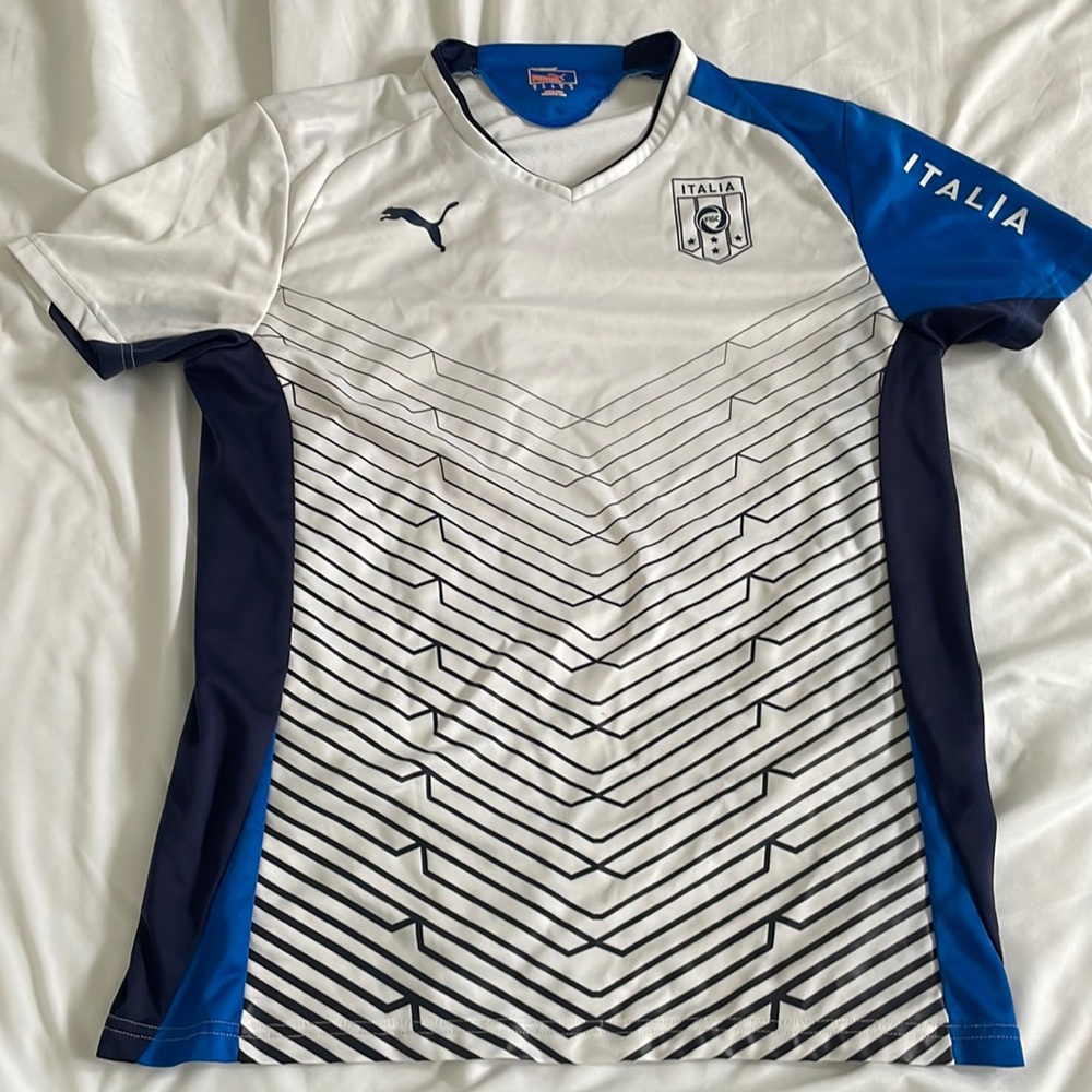 A Puma FIBC soccer Jersey shirt.